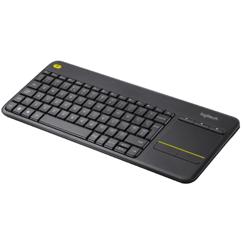 Clavier Sans fil avec pavé tactile Logitech K400 Plus Noir En Tunisie