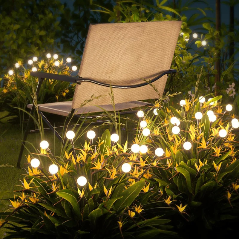 Lampe Solaire Led Forever Light Lucioles Noir en Tunisie
