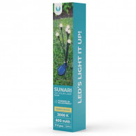 Lampe Solaire Led Forever Light Lucioles Noir en Tunisie