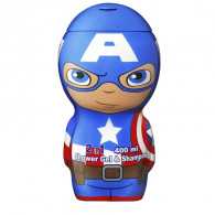 Shampoing & Gel Douche 2In1 Airval Captain America 400ml En Tunisie