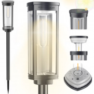 Lampe Solaire Led Forever Light Pole Classic Blanc en Tunisie