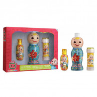 Coffret Enfants Cocomelon Eau de Toilette+ Gel Douche et Shampoing 2en1+ Bulles de Savon en Tunisie