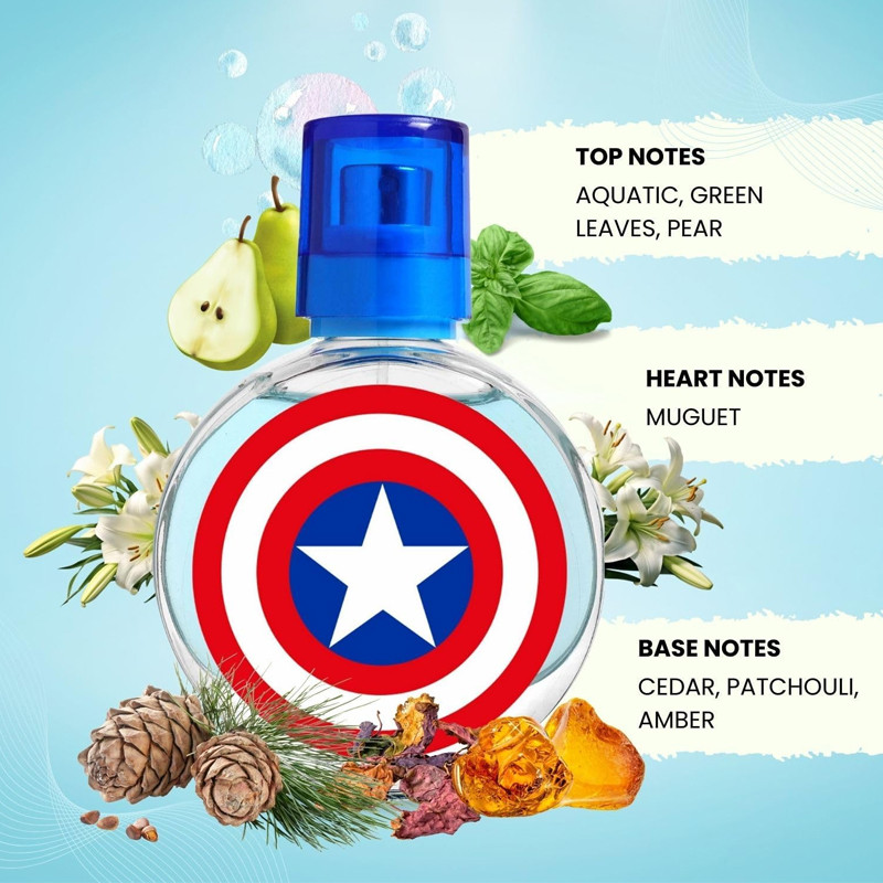 Parfum Airval Captain America Eau De Toilette 30ml En Tunisie