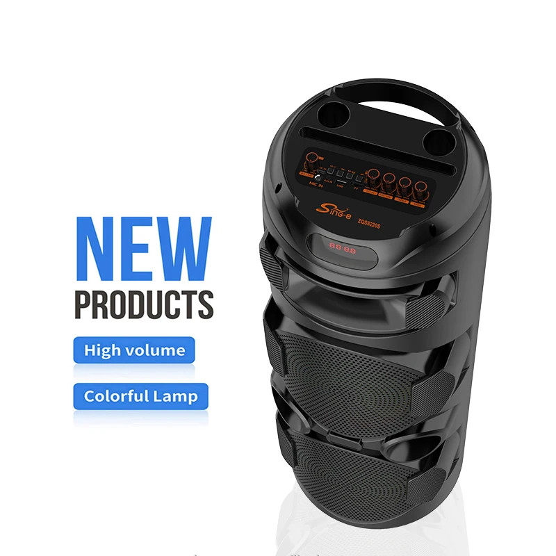 Haut Parleur Bluetooth ZQS8220S Noir En Tunisie