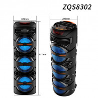Haut Parleur Bluetooth ZQS8302 Avec Micro Noir En Tunisie
