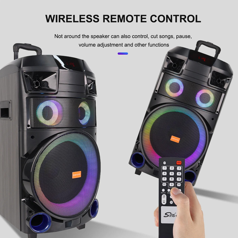 Haut Parleur Bluetooth ZQS12151 Avec Micro Noir En Tunisie