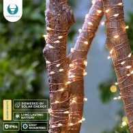 Lampe Solaire Led Forever Light Fil De Cuivre Doré en Tunisie