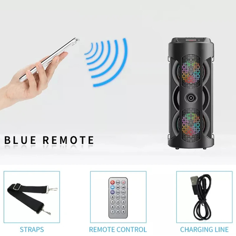 Haut Parleur Bluetooth ZQS4243 Noir En Tunisie