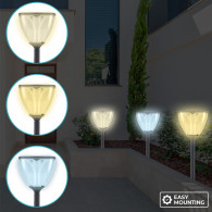 Lampe Solaire Led Forever Light Sur Poteau Noir en Tunisie Lampe Solaire Led Forever Light Sur Poteau Noir en Tunisie