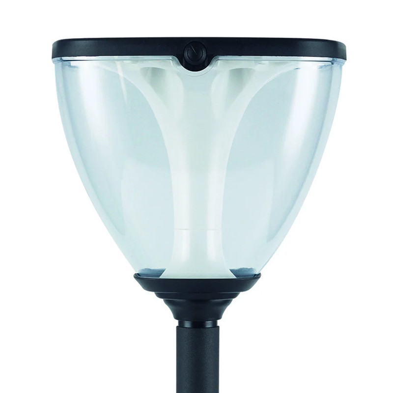 Lampe Solaire Led Forever Light Sur Poteau Noir en Tunisie