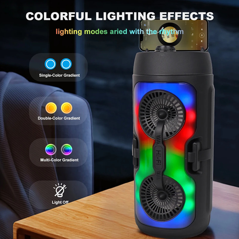 Haut Parleur Bluetooth ZQS4291 Noir En Tunisie