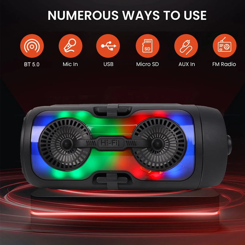 Haut Parleur Bluetooth ZQS4291 Noir En Tunisie