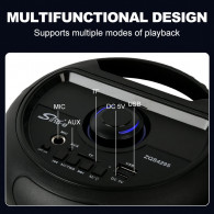 Haut Parleur Bluetooth ZQS4295 Noir En Tunisie Haut Parleur Bluetooth ZQS4295 Noir En Tunisie