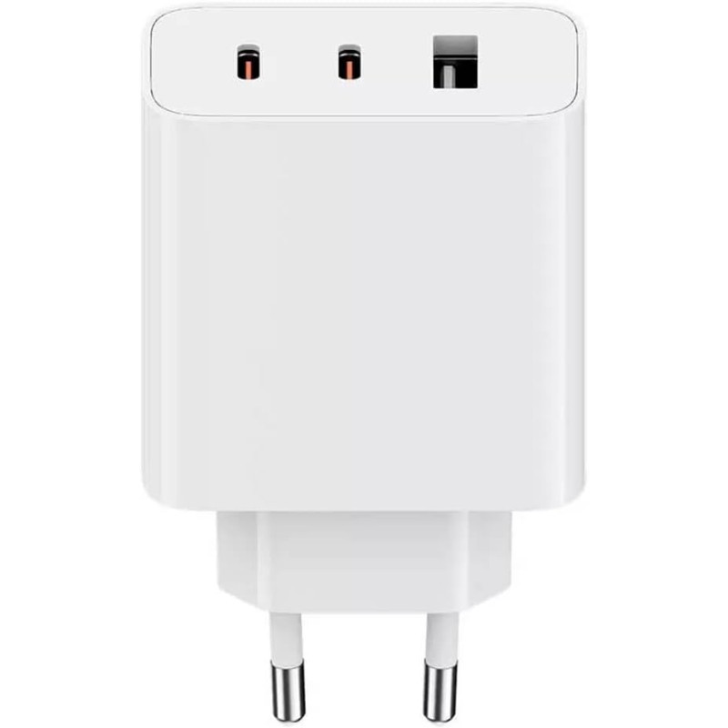 Chargeur Xiaomi GaN 2C1A 67W  Type-A + Type-C Blanc