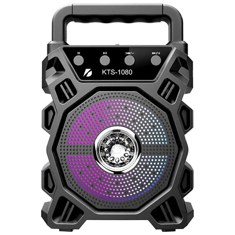 Haut Parleur Bluetooth KTS-1080 Noir En Tunisie Haut Parleur Bluetooth KTS-1080 Noir En Tunisie