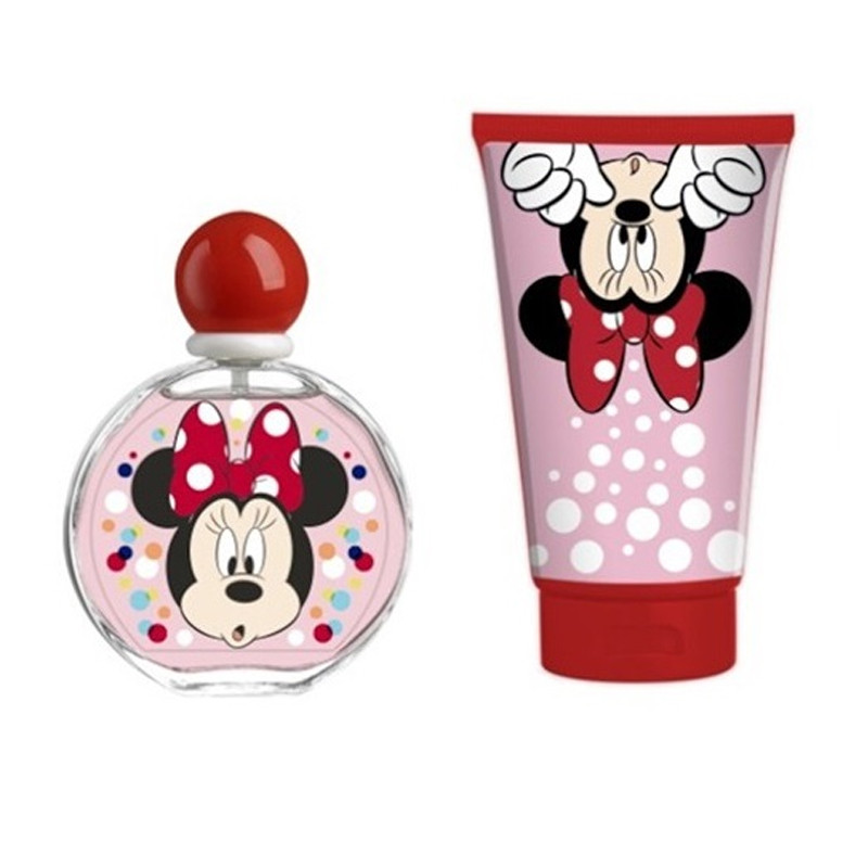 Coffret Enfants Airval Minnie Mousse Parfum 50Ml +Gel Douche 100 Ml  En Tunisie