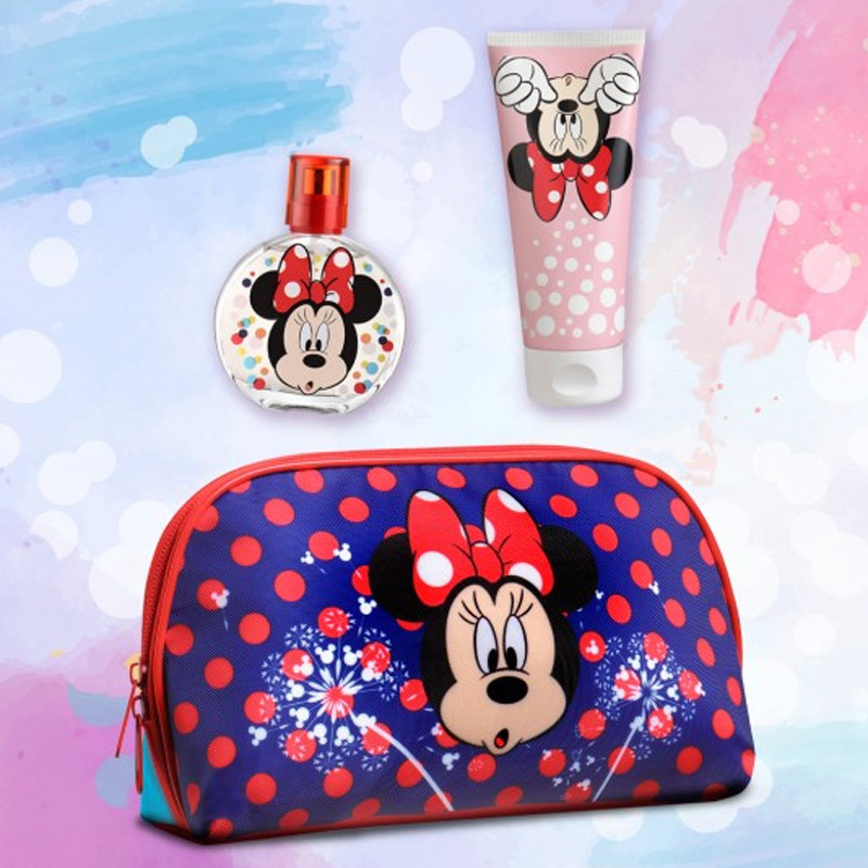 Coffret Enfants Airval Minnie Mousse Parfum 50Ml +Gel Douche 100 Ml  En Tunisie