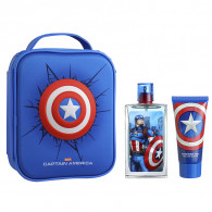 Coffret Enfants Air val Captain America Parfum 100Ml + Gel Douche 300Ml En Tunisie