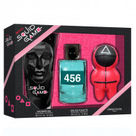 Coffret Enfants Air Val Squid Game Eau de Toilette + Gel Douche + Figurine Anti-stress
