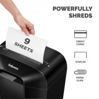 Destructeur De Documents Fellowes LX-50 Noir Destructeur De Documents Fellowes LX-50 Noir