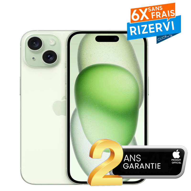 iPhone 15 128Go Vert En Tunisie iPhone 15 128Go Vert En Tunisie