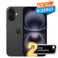 Apple iPhone 16 256Go 5G Noir en Tunisie