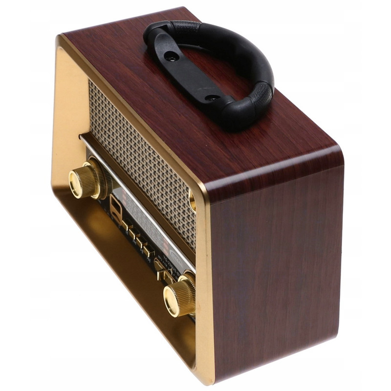 Radio Fm Bluetooth Yuegan YG225BT Gold Bois en Tunisie