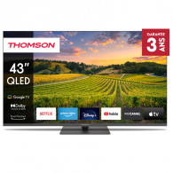 TV Thomson 43" 43QG5C14 QLED Google Tv Noir en Tunisie