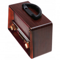 Radio Fm Bluetooth Yuegan YG225BT Rouge Bois en Tunisie Radio Fm Bluetooth Yuegan YG225BT Rouge Bois en Tunisie