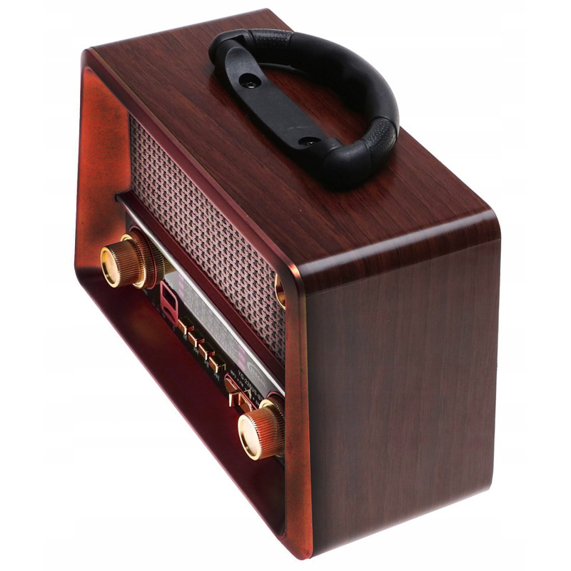 Radio Fm Bluetooth Yuegan YG225BT Rouge Bois en Tunisie
