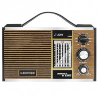 Radio Fm Bluetooth Yuegan LT2009 Bois en Tunisie