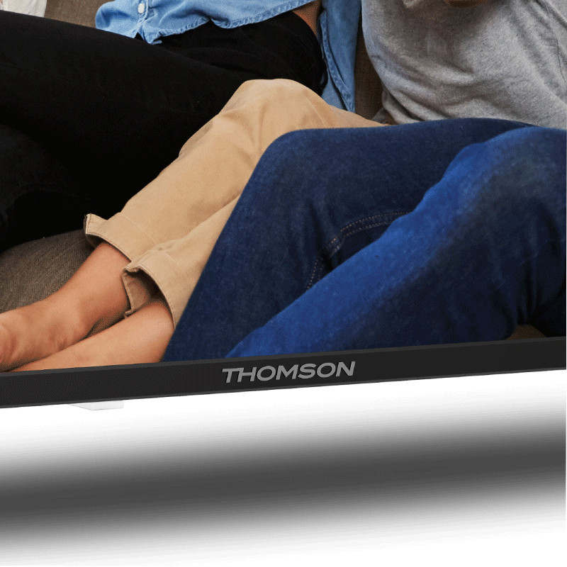 Tv Thomson 50" 50UG4S14 UHD Side Feet Google Tv Noir en Tunisie