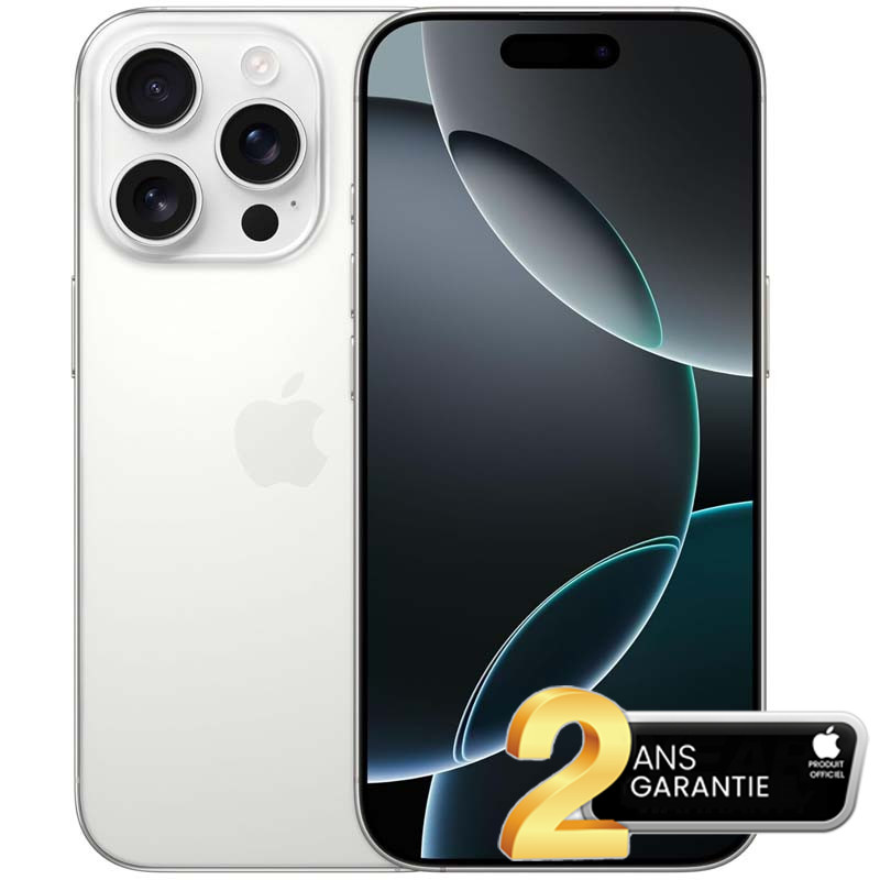 iPhone 16 Pro Max 256Go Blanc Titanium en Tunisie