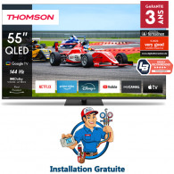 Tv Thomson 55" 55QG7C14 QLED Pro Google Tv Noir en Tunisie