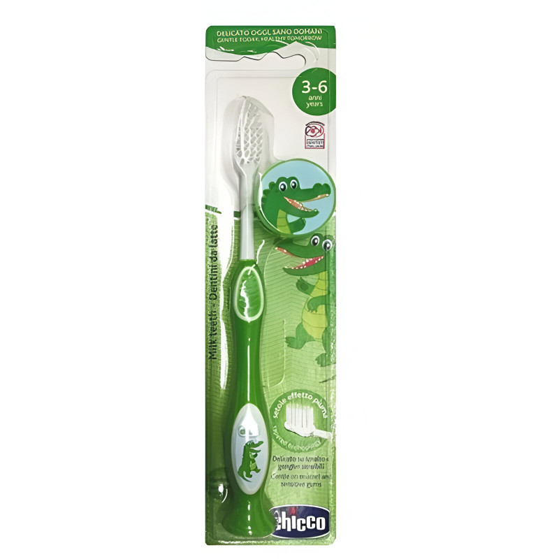 Brosse à Dents Chicco Pour Enfants Vert En Tunisie