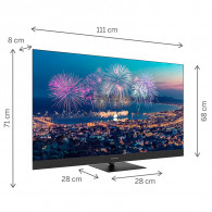TV Thomson 50" 50QG6C14 QLED Plus Google Tv Noir en Tunisie