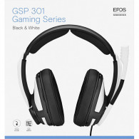 Casque Gaming Sennheiser EPOS GSP 301 Blanc en Tunisie Casque Gaming Sennheiser EPOS GSP 301 Blanc en Tunisie