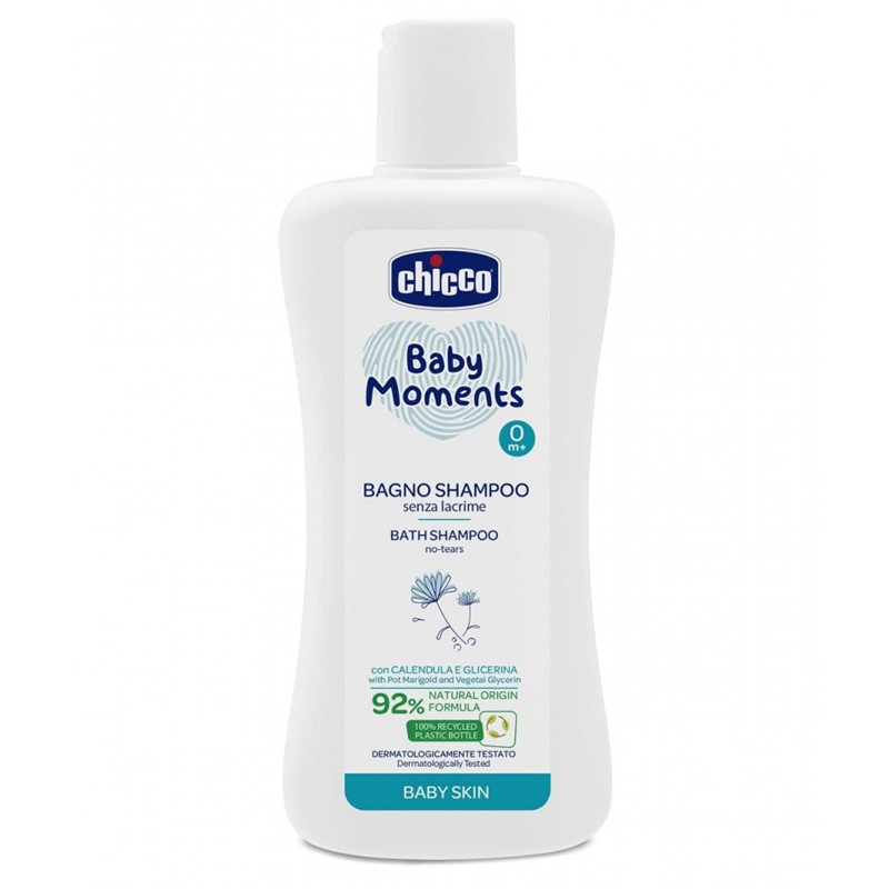 Shampooing Baby Moment Bébé Chicco 200ml En Tunisie