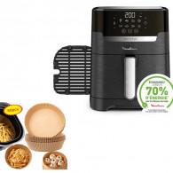 Friteuse Sans Huile Moulinex Easy Fry & Grill Digital EZ505810 1550 W Noir en Tunisie