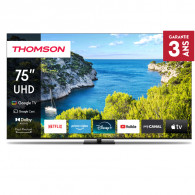 Tv Thomson 75" 75UG5C14 UHD Google Tv Noir en Tunisie