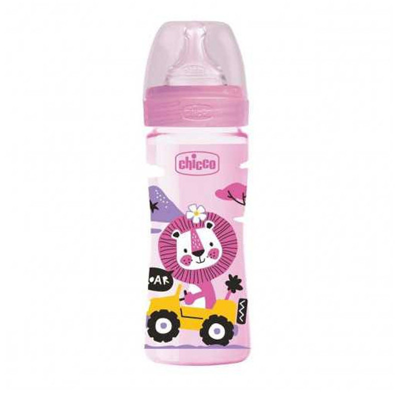 Coffret Bébé Chicco Biberon Well Being Rose En Tunisie