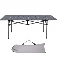 Table de Camping Pliable Noir Table de Camping Pliable Noir