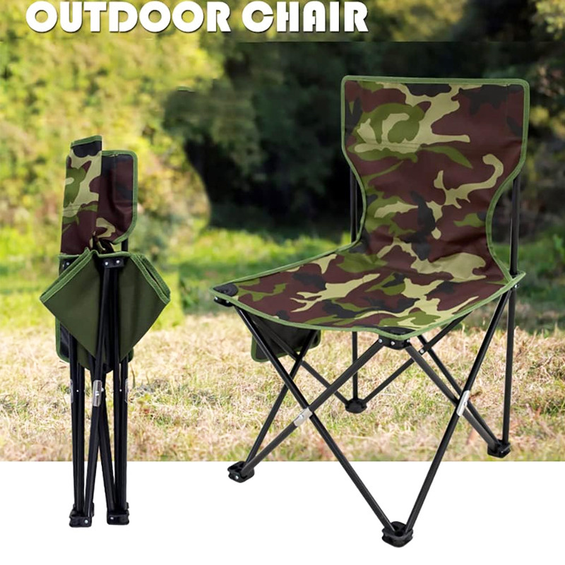 Chaise De Plage Et De Camping Pliable M5 Camouflage en Tunisie