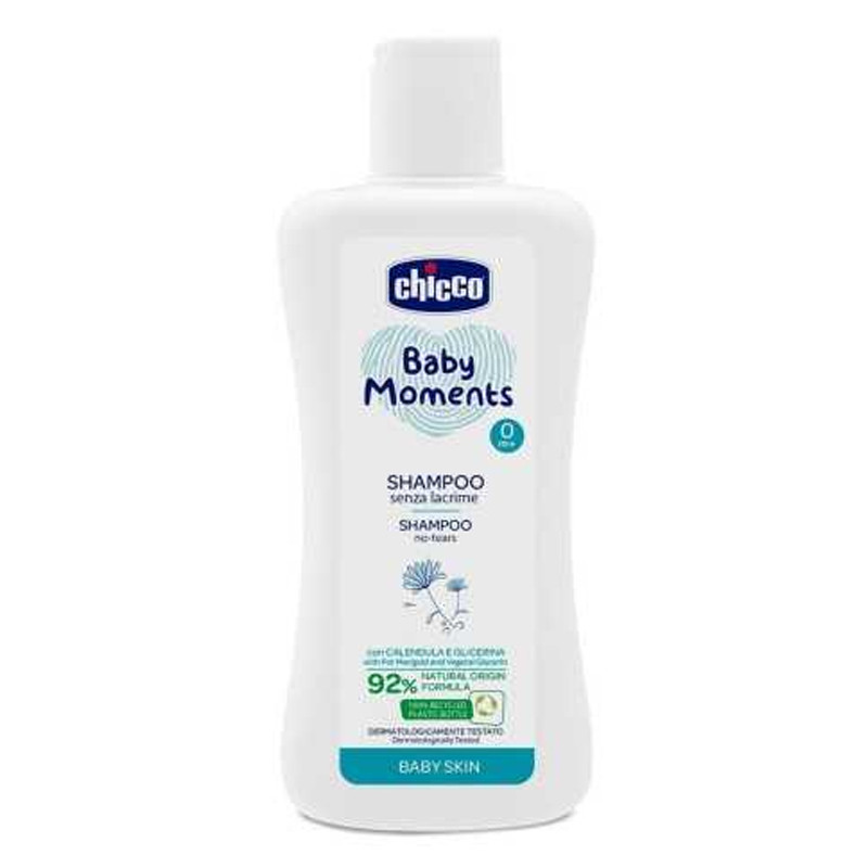 Coffret Bébé Chicco Baby Moment  Shampoing + Mousse De Bain + Crème de change En Tunisie