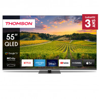 TV Thomson 55" 55QG5C14 QLED Plus Google Tv Noir en Tunisie