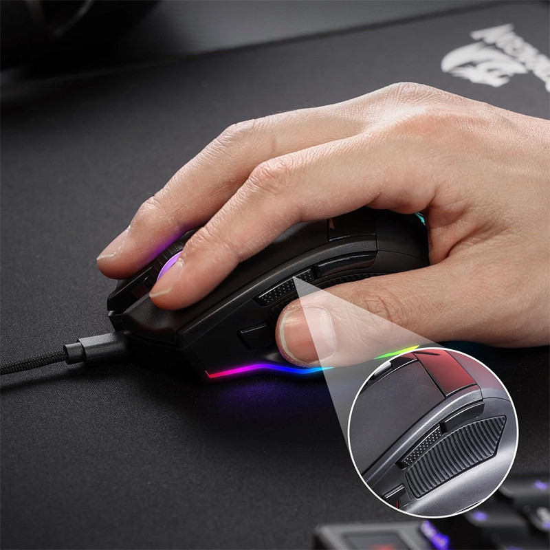Souris Gamer Redragon Rind M813 RGB Noir En Tunisie
