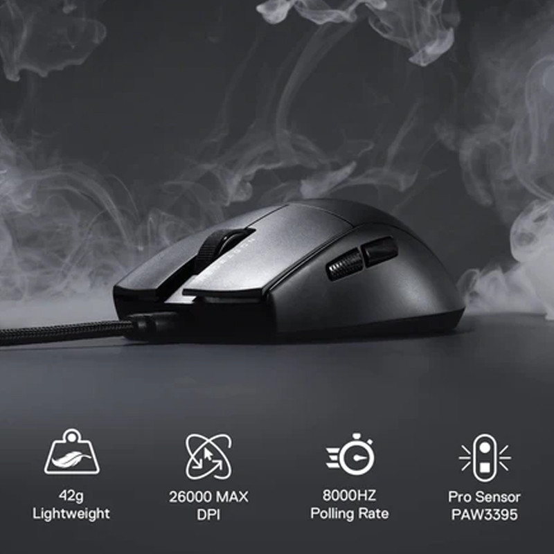Souris Gamer Redragon K1NG 8k M996 Noir En Tunisie