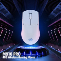 Souris Gamer Sans Fil Redragon K1NG 4K PRO M916 PRO Blanc En Tunisie Souris Gamer Sans Fil Redragon K1NG 4K PRO M916 PRO Blanc En Tunisie