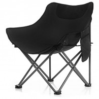 Chaise De Plage Et De Camping Pliable M3 Noir en Tunisie