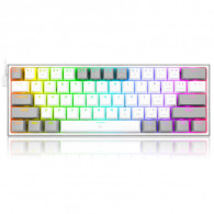Clavier Gamer Mécanique Redragon Fizz K617 RGB Blanc en Tunisie